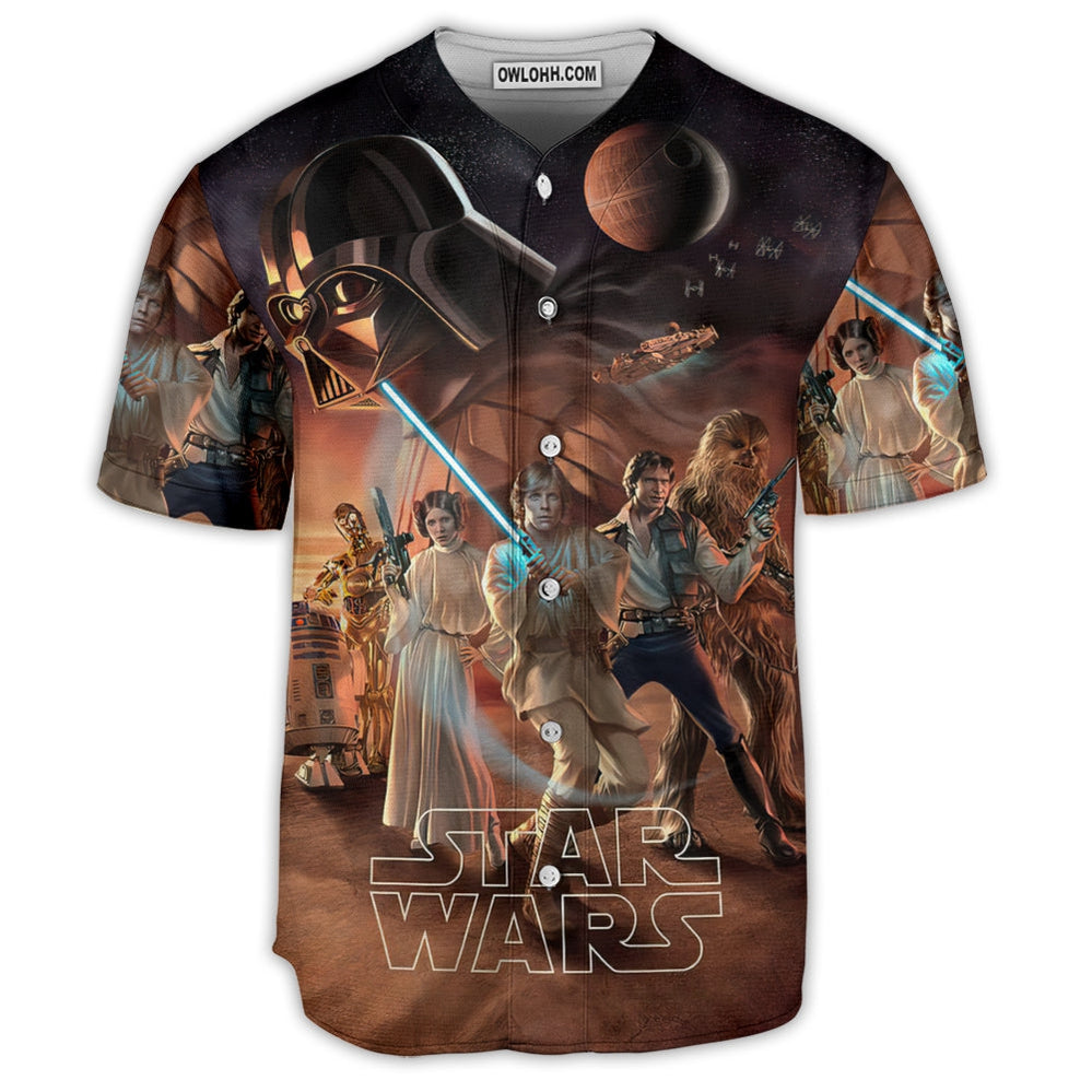 Star Wars No One's Ever Really Gone - Baseball Jersey