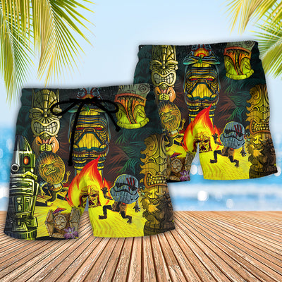 Tiki Star Wars May The Force Be With You - Beach Short - Owl Ohh-Owl Ohh
