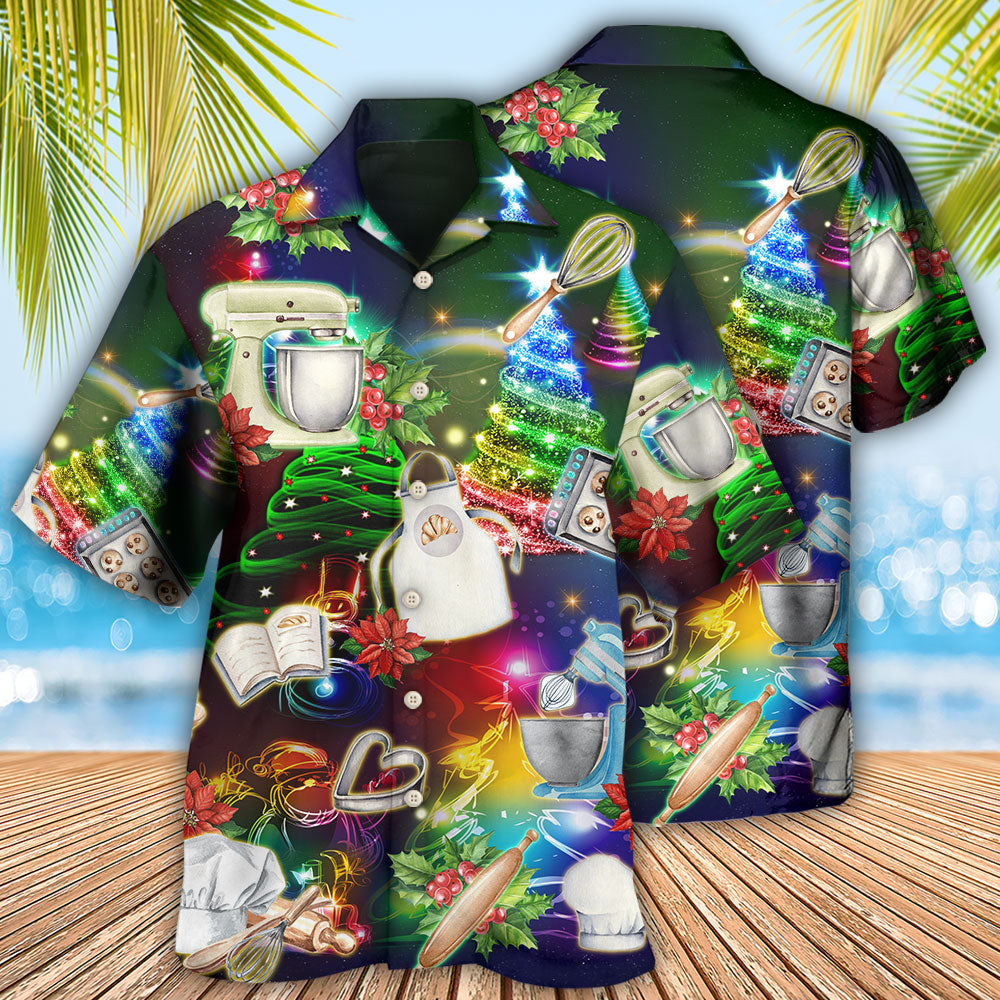 Baking Lover Amazing Merry Christmas - Hawaiian Shirt - Owls Matrix LTD