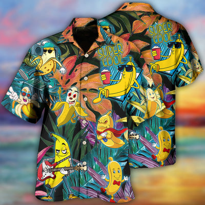 Fruit Banana Funny Style - Hawaiian Shirt - Owls Matrix LTD