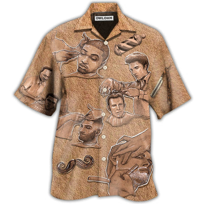 Hawaiian Shirt / Adults / S Barber Style - Hawaiian Shirt - Owls Matrix LTD