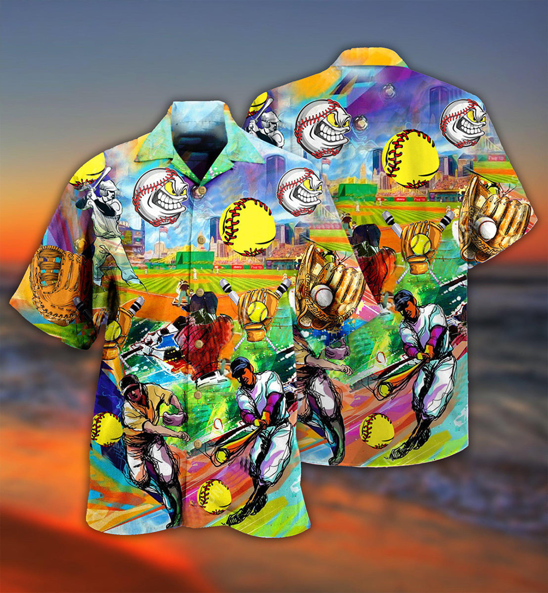 Baseball Our Youth Is Devoted To Something Called Passion - Hawaiian Shirt - Owls Matrix LTD