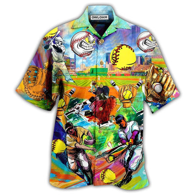Hawaiian Shirt / Adults / S Baseball Our Youth Is Devoted To Something Called Passion - Hawaiian Shirt - Owls Matrix LTD