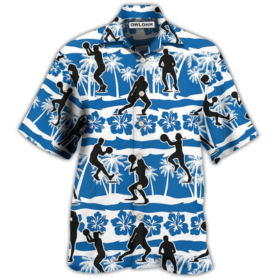 Hawaiian Shirt / Adults / S Netball Beach Tropical Floral - Hawaiian Shirt - Owls Matrix LTD