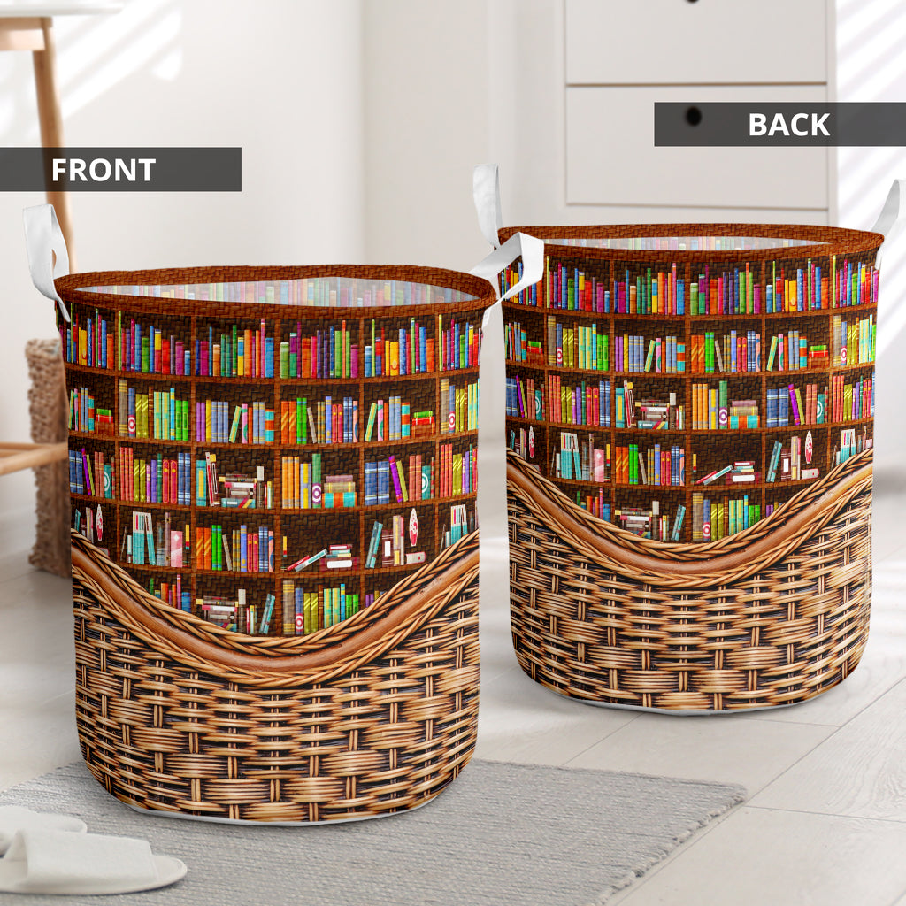 Book Rattan Teaxture Style - Laundry Basket - Owls Matrix LTD