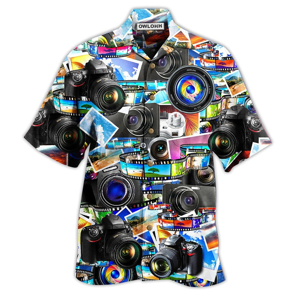 Hawaiian Shirt / Adults / S Camera I Like It I Got It - Hawaiian Shirt - Owls Matrix LTD