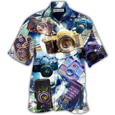 Hawaiian Shirt / Adults / S Camera Good Keep Great Memmories Style - Hawaiian Shirt - Owls Matrix LTD