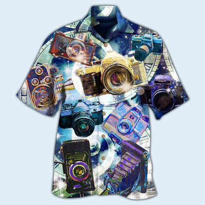 Camera Good Keep Great Memmories Style - Hawaiian Shirt - Owls Matrix LTD