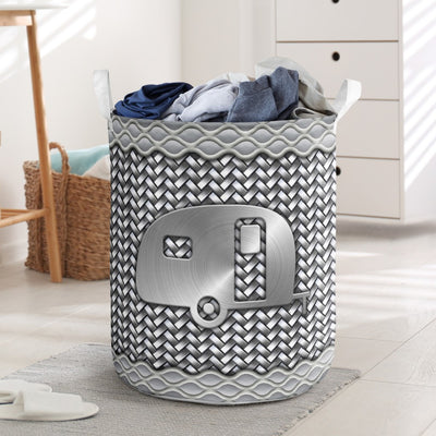 Camping Van Metal Style – Laundry Basket - Owls Matrix LTD