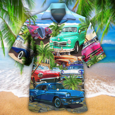Car Classic Make Me Happy Love Beach - Hawaiian Shirt - Owls Matrix LTD