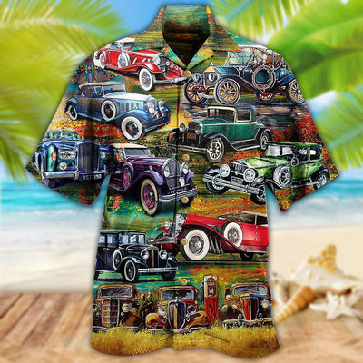 Car Home Is Where You Park - Hawaiian Shirt - Owls Matrix LTD