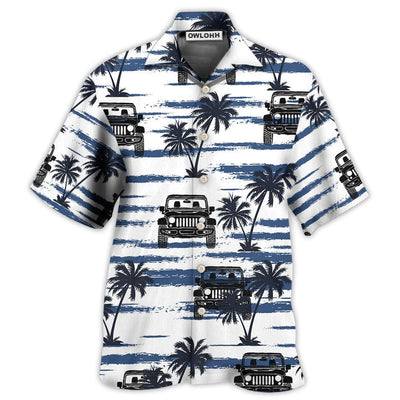 Hawaiian Shirt / Adults / S Car Lover Beach Coconut - Hawaiian Shirt - Owls Matrix LTD