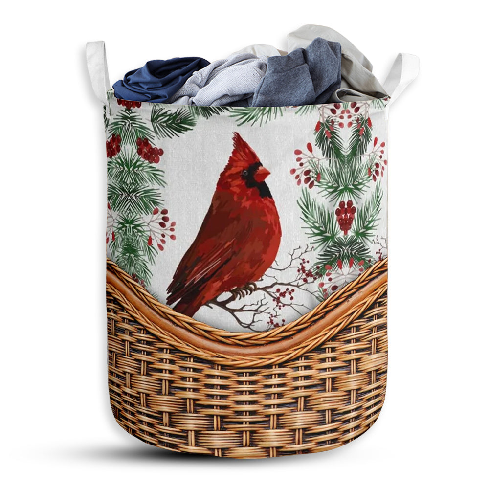 S: 17.72”x13.78” (45x35 cm) Cardinal Rattan Teaxture - Laundry Basket - Owls Matrix LTD