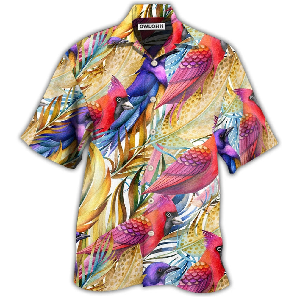Hawaiian Shirt / Adults / S Cardinal Tropical Life Basic - Hawaiian Shirt - Owls Matrix LTD
