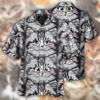 Cat Lovely Cat Lovely Kitten - Hawaiian Shirt - Owls Matrix LTD