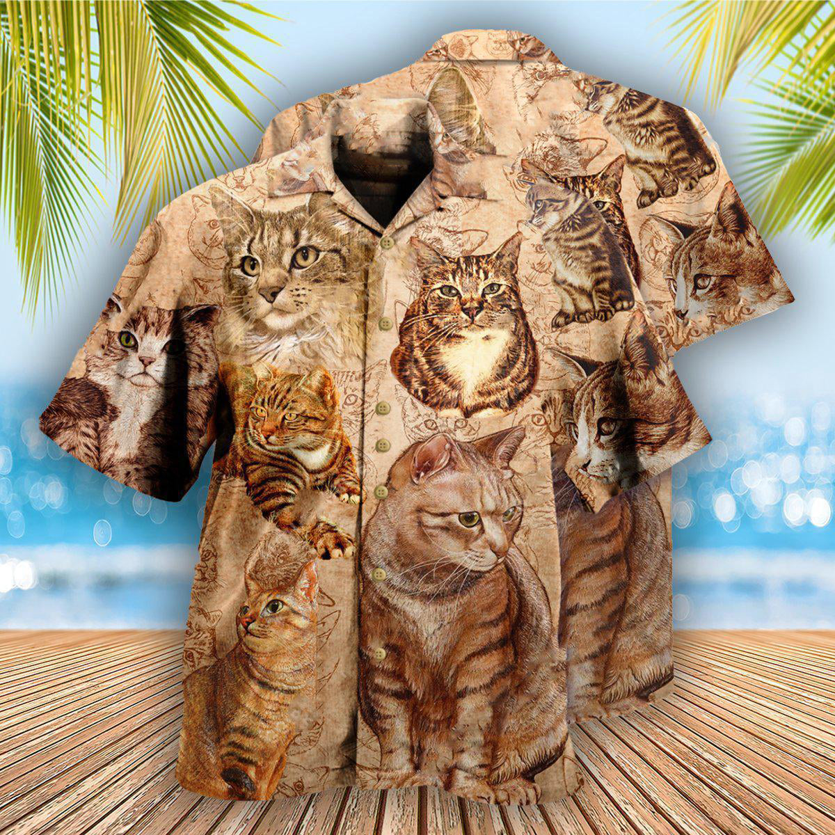 Cat If You Don't Like Cat You Don't Like Me - Hawaiian Shirt - Owls Matrix LTD