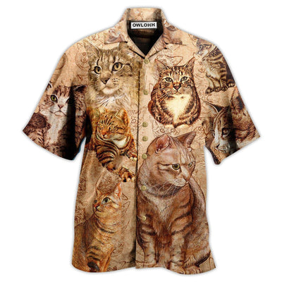 Hawaiian Shirt / Adults / S Cat If You Don't Like Cat You Don't Like Me - Hawaiian Shirt - Owls Matrix LTD