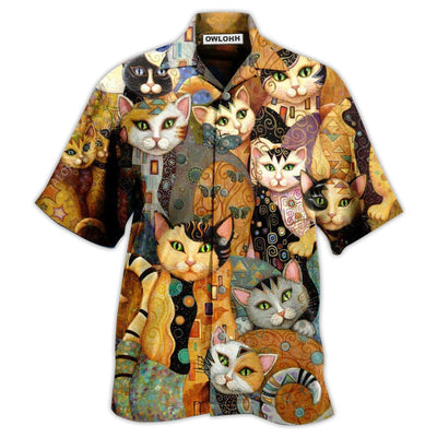 Hawaiian Shirt / Adults / S Cat Need You And Love - Hawaiian Shirt - Owls Matrix LTD