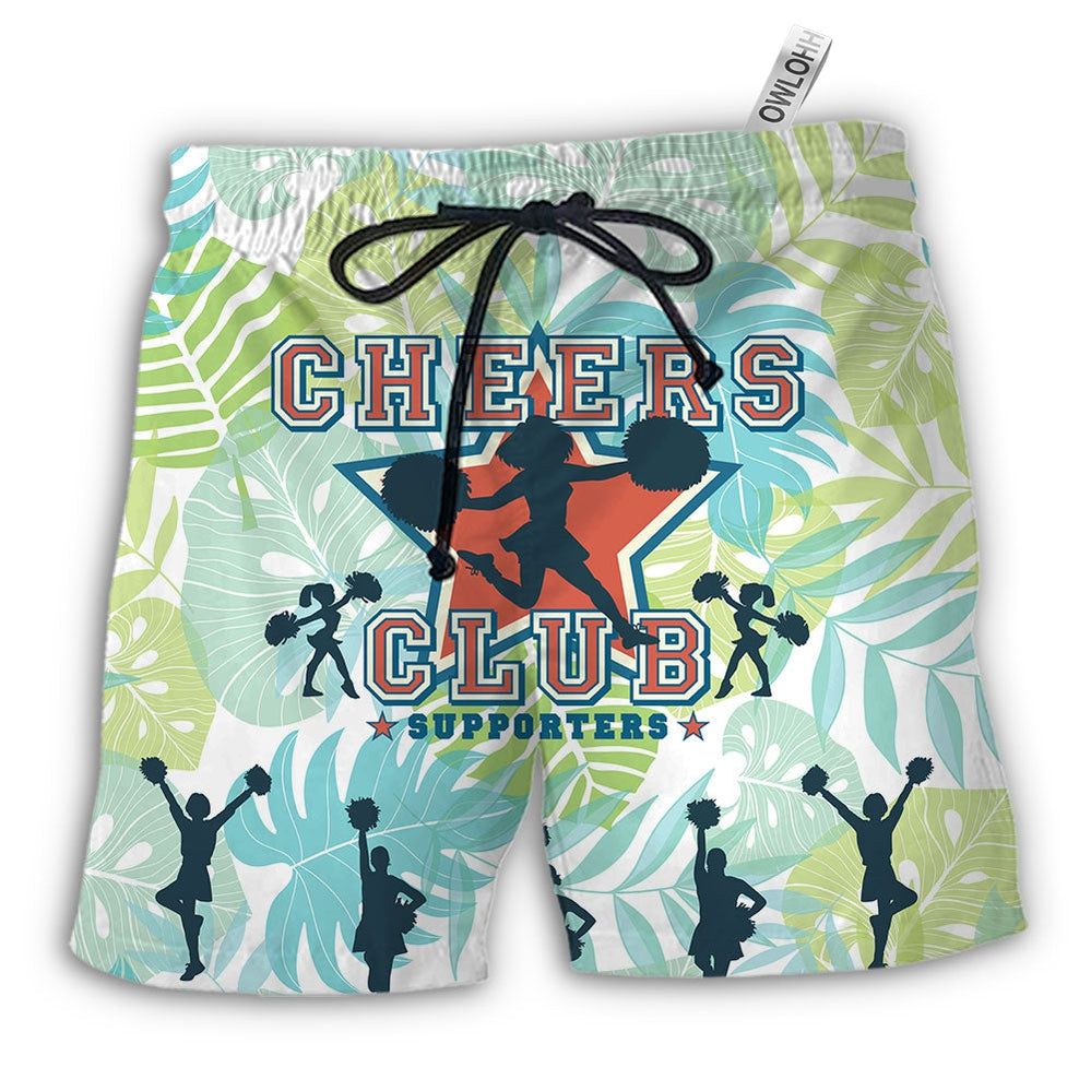 Beach Short / Adults / S Cheerleading Club Support - Beach Short - Owls Matrix LTD