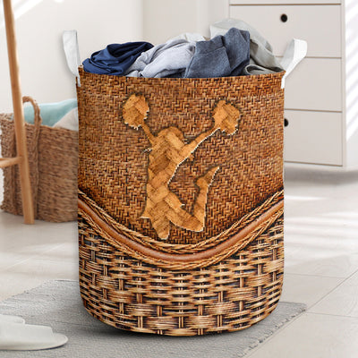 Cheerleading Rattan Teaxture - Laundry Basket - Owls Matrix LTD