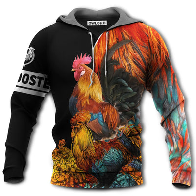 Unisex Hoodie / S Chicken Rooster They Spit On Me In My Homeland - Hoodie - Owls Matrix LTD