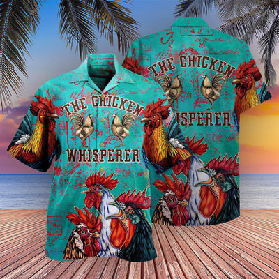 Chicken Whisperer So Cool - Hawaiian Shirt - Owls Matrix LTD
