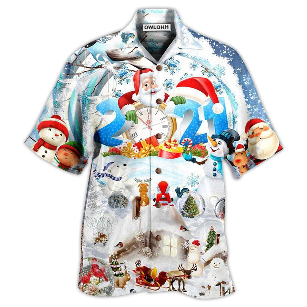 Hawaiian Shirt / Adults / S Christmas Have A Very Sparkling New Year - Hawaiian Shirt - Owls Matrix LTD