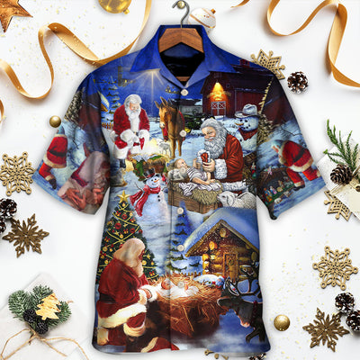 Christmas Jesus Is The Best Gift Ever - Hawaiian Shirt - Owls Matrix LTD