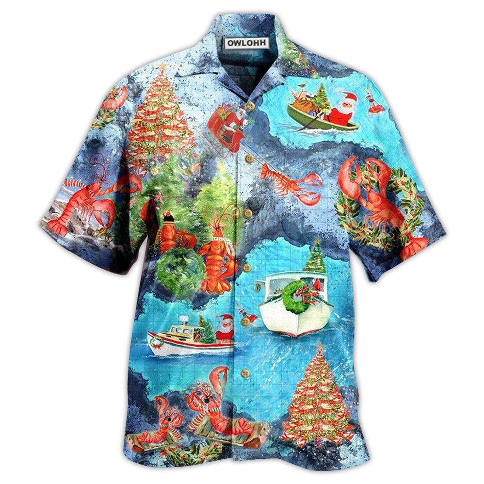 Hawaiian Shirt / Adults / S Lobster Christmas You Are My Lobster - Hawaiian Shirt - Owls Matrix LTD