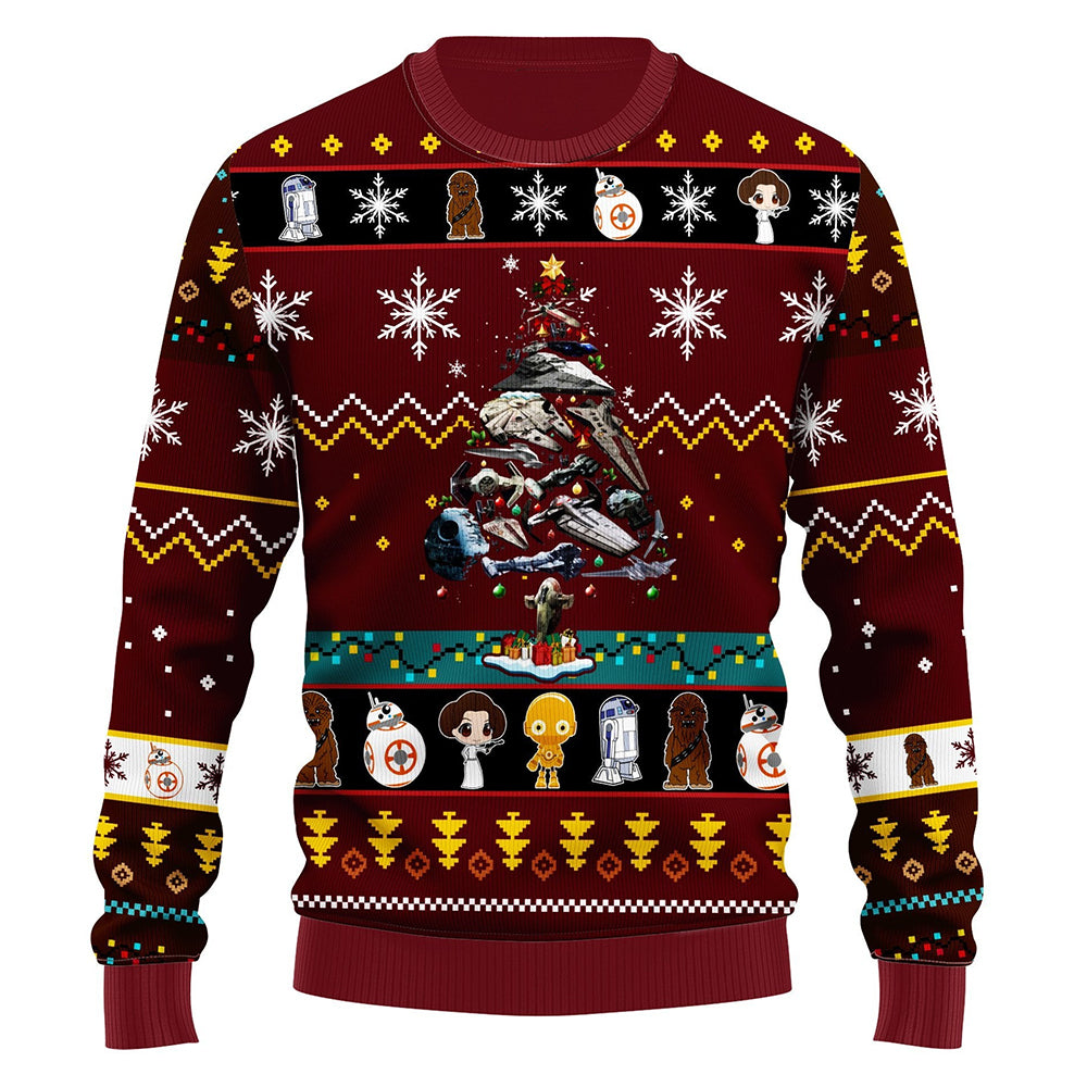 Christmas Star Wars Trips - Sweater - Ugly Christmas Sweaters