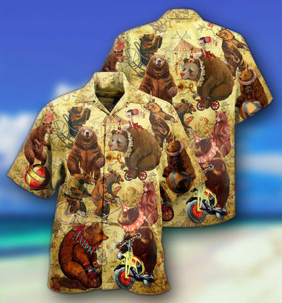 Circus Bears Amazing - Hawaiian Shirt - Owls Matrix LTD