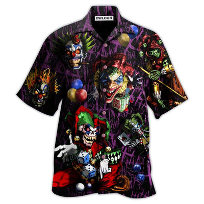 Hawaiian Shirt / Adults / S Clown Smile Style - Hawaiian Shirt - Owls Matrix LTD