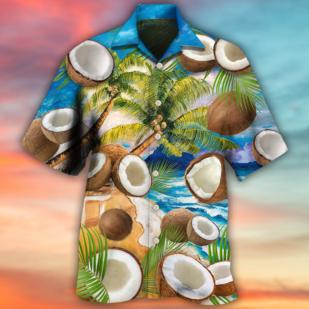 Coconut Lovely Style - Hawaiian Shirt - Owls Matrix LTD
