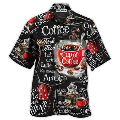 Hawaiian Shirt / Adults / S Coffee Make Everything Better - Hawaiian Shirt - Owls Matrix LTD