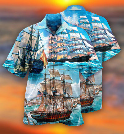 Sailing Come Away With Me - Hawaiian Shirt - Owls Matrix LTD