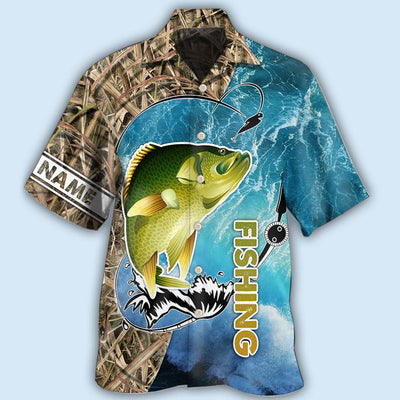 Fishing Crappie Fishing I'm So Happy Personalized - Hawaiian Shirt - Owls Matrix LTD