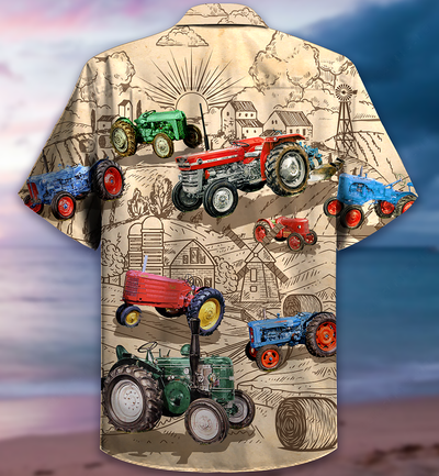 Tractor You Can Never Have Too Many Tractors - Hawaiian Shirt - Owls Matrix LTD