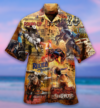 Cowboy Rodeo Is Not Sport It's Life - Hawaiian Shirt - Owls Matrix LTD