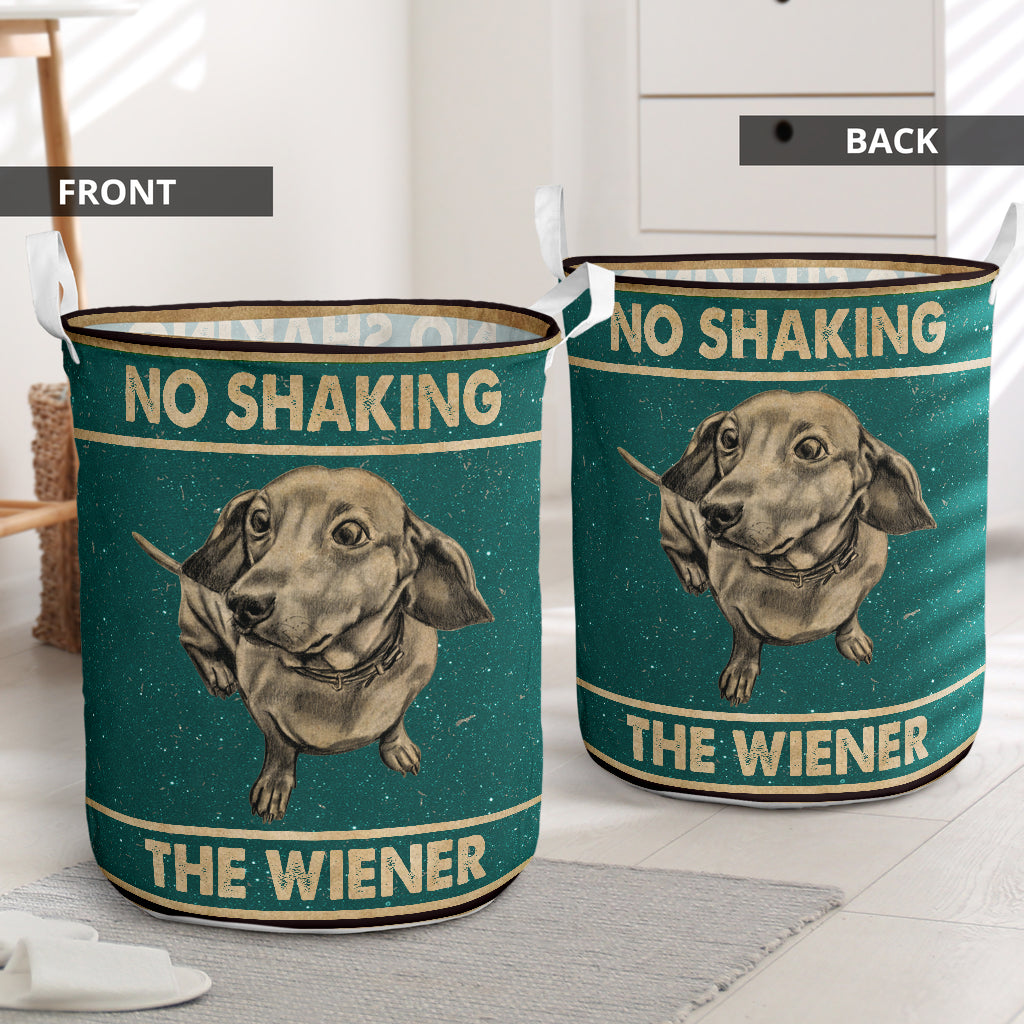 Dachshund The Wiener Lover - Laundry Basket - Owls Matrix LTD