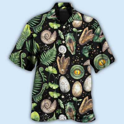 Dinosaur Amazing Pieces - Hawaiian Shirt - Owls Matrix LTD