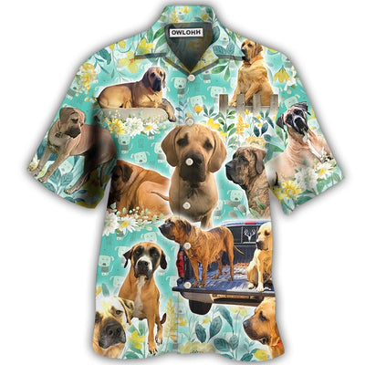 Hawaiian Shirt / Adults / S Dog Love Dog Floral - Hawaiian Shirt - Owls Matrix LTD