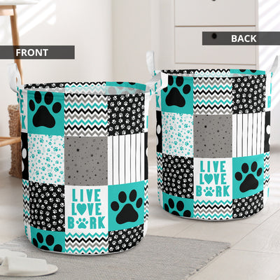 Dog Paw Live Love Bank - Laundry Basket - Owls Matrix LTD