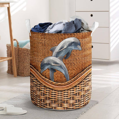 Dolphin Basic Style - Laundry Basket - Owls Matrix LTD