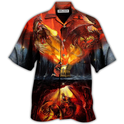 Hawaiian Shirt / Adults / S Dragon Amazing Love Life - Hawaiian Shirt - Owls Matrix LTD
