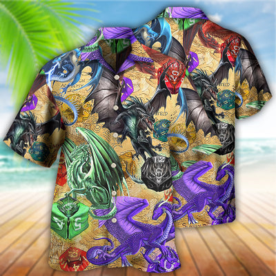 Dragon D20 Love Life Amazing Style - Hawaiian Shirt - Owls Matrix LTD