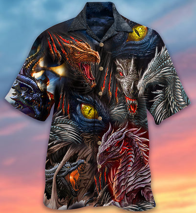 Dragon Amazing Love Life So Cool - Hawaiian Shirt - Owls Matrix LTD
