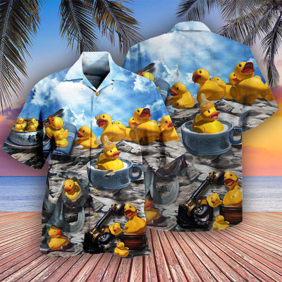 Duck Better With Rubber Duck - Hawaiian Shirt - Owls Matrix LTD