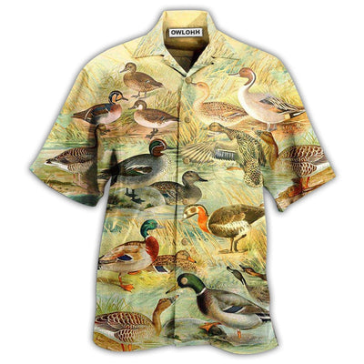 Hawaiian Shirt / Adults / S Duck Vintage World - Hawaiian Shirt - Owls Matrix LTD