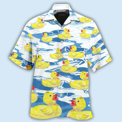 Duck Lovely Duck - Hawaiian Shirt - Owls Matrix LTD