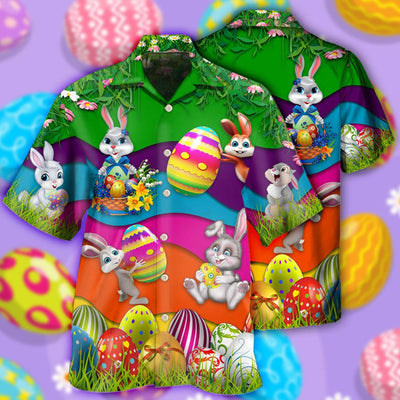 Easter Rabbit Lovely Rabbit Easter'S Day - Hawaiian shirt - Owls Matrix LTD